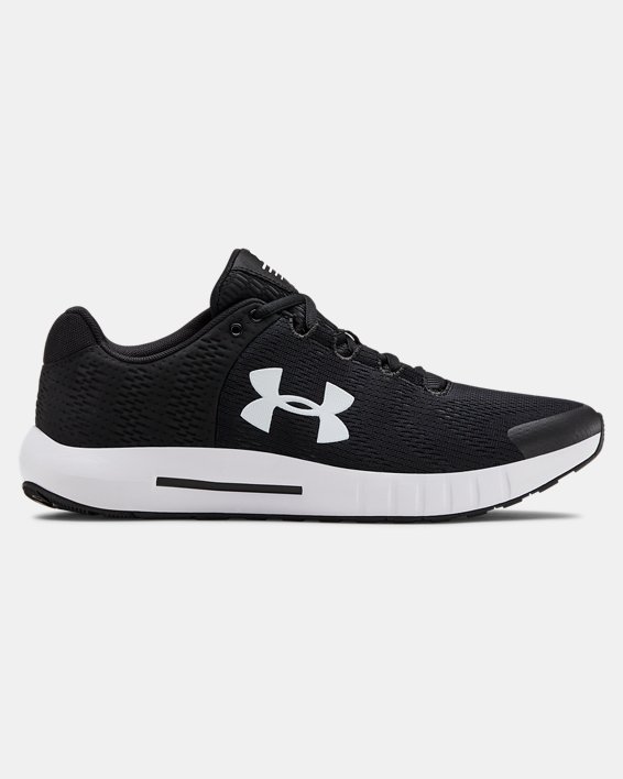 Men's UA Micro G® Pursuit BP Running Shoes, Black, pdpMainDesktop image number 0